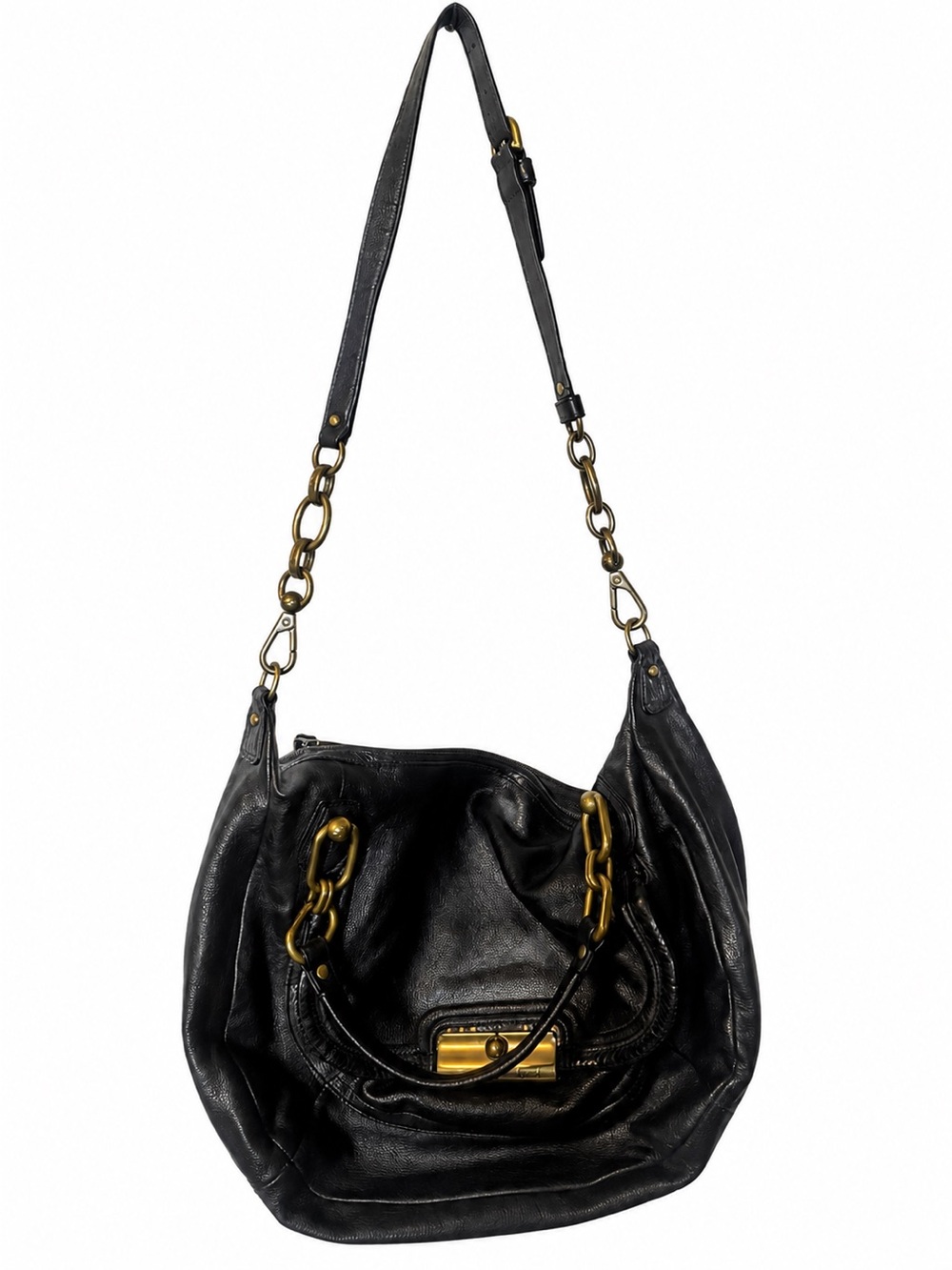 Coach Madison Pinnacle Pebbled Leather Hobo